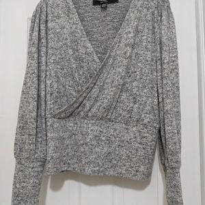 Vero Moda Gray Sweater Size Md
